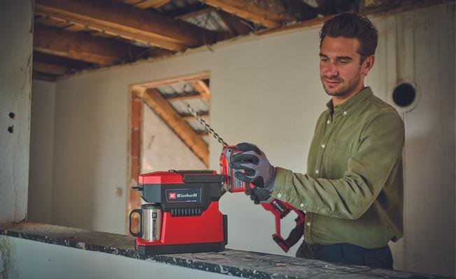 EAN 4006825672510 - Einhell TE-CF 18 Li-Solo Semi-automática Cafetera de filtro 0,24 L imagen 4