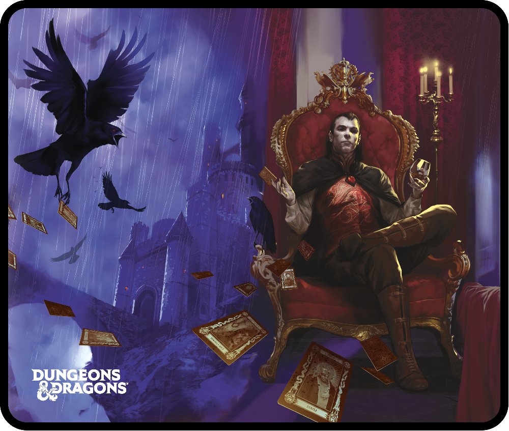 Alfombrilla Gaming Konix Dungeons And Dragons Curse Of Strahd 320x270mm Kx-Dnd-Mp-Strah-Pc