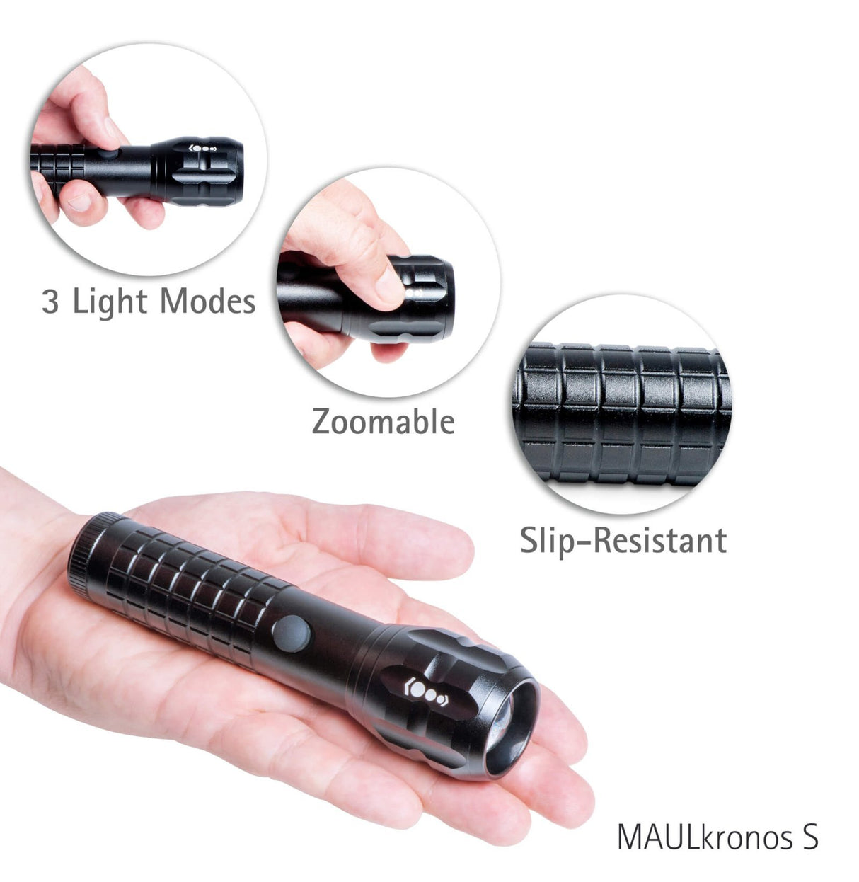 EAN 4002390066136 - MAUL 8182390 linterna Negro imagen 2