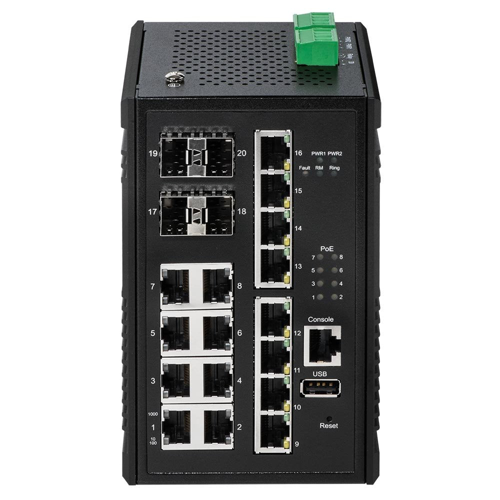 Edimax Igs-5416p 16-Port Gigabit Poe+ Web Managed