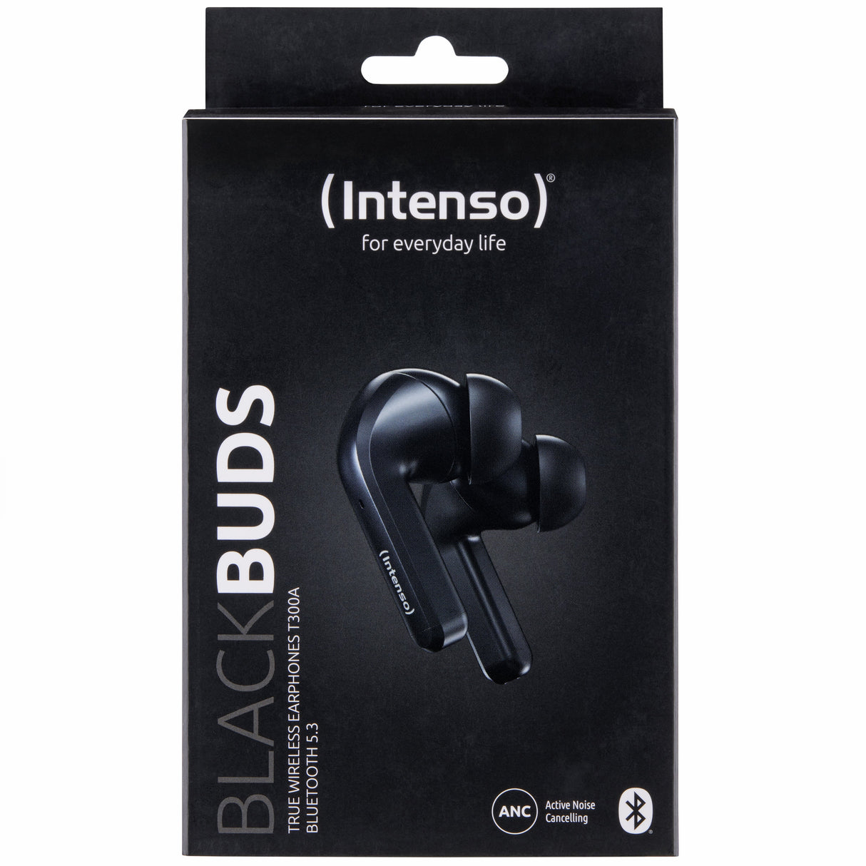 Intenso Buds T300a Auriculares Tws Con Anc Black