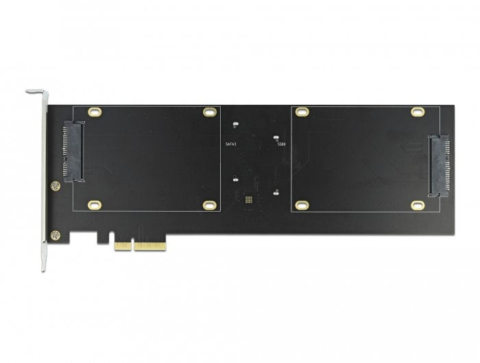 Pci Express X2 Karte Für 4 X Sata Hdd Ssd Raid
