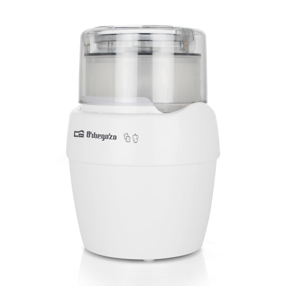EAN 8436044539473 - Orbegozo MC-4550 picadora eléctrica de alimentos 0,6 L 800 W Transparente, Blanco imagen 1