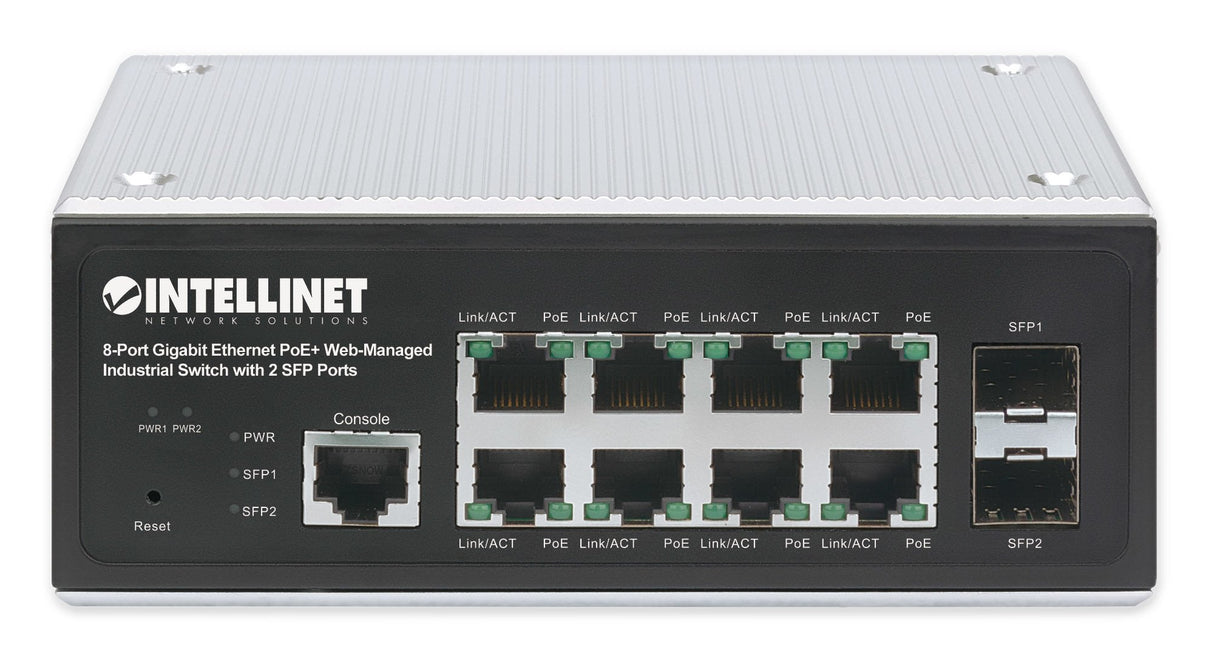 EAN 0766623508278 - Intellinet 508278 switch Gestionado L2+/L3 Gigabit Ethernet (10/100/1000) Energía sobre Ethernet (PoE) Ne imagen 3