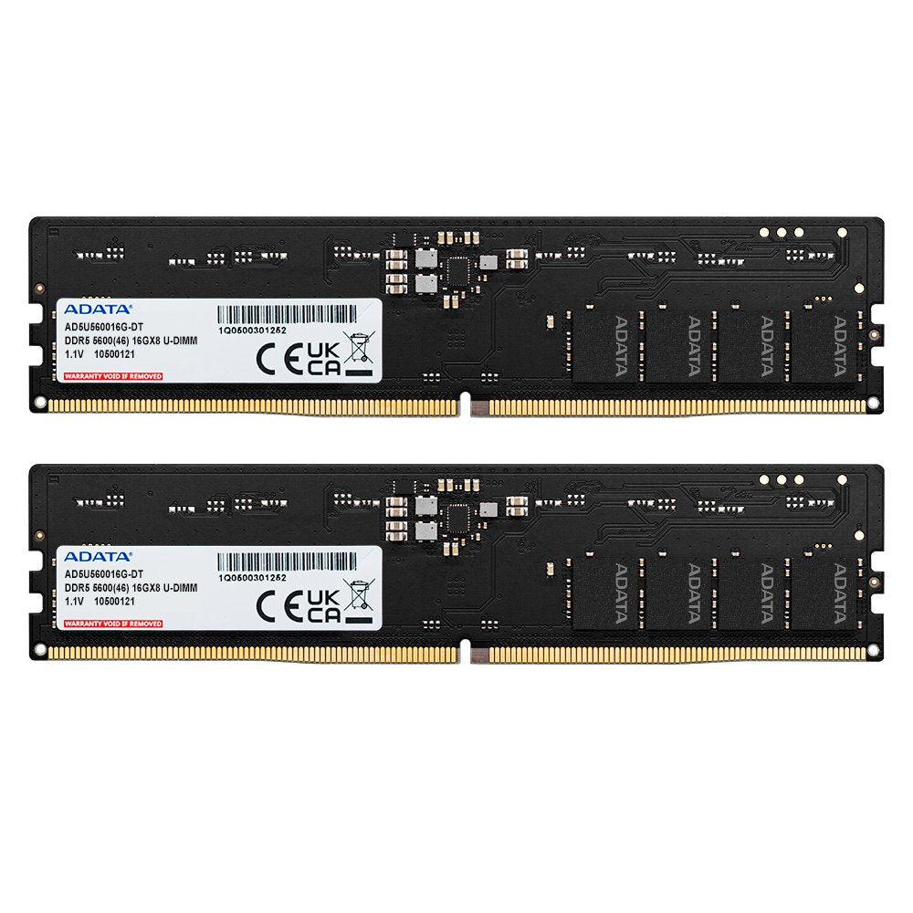 EAN 4711085939241 - ADATA DDR5 5600 U-DIMM módulo de memoria 32 GB 2 x 16 GB 288-pin DIMM ECC imagen 1