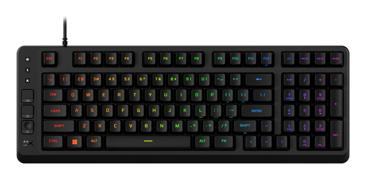 EAN 0198990307855 - HyperX Eve 1800 teclado Juego USB Negro imagen 1