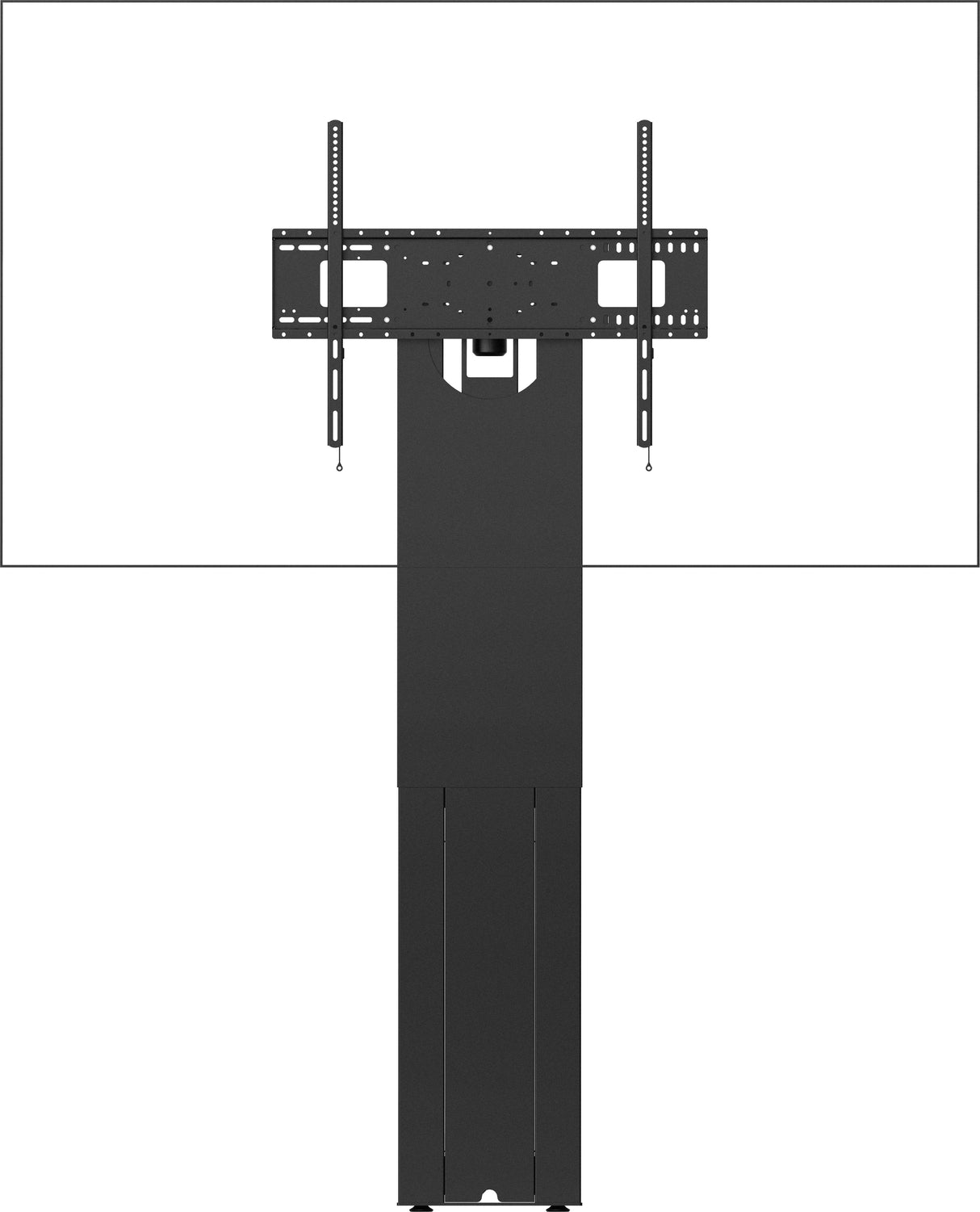 Soporte A Suelo Motorizado Y Ajustable En Altura Para Pantallas Grandes De Vision Garanta Durante Toda La Vida Til Del Producto De Alta Resistencia Apto Para Pantallas De Hasta 100" Con Tamaos Vesa De Hasta 800 X 600 Se Fija A La Pared Y Tr