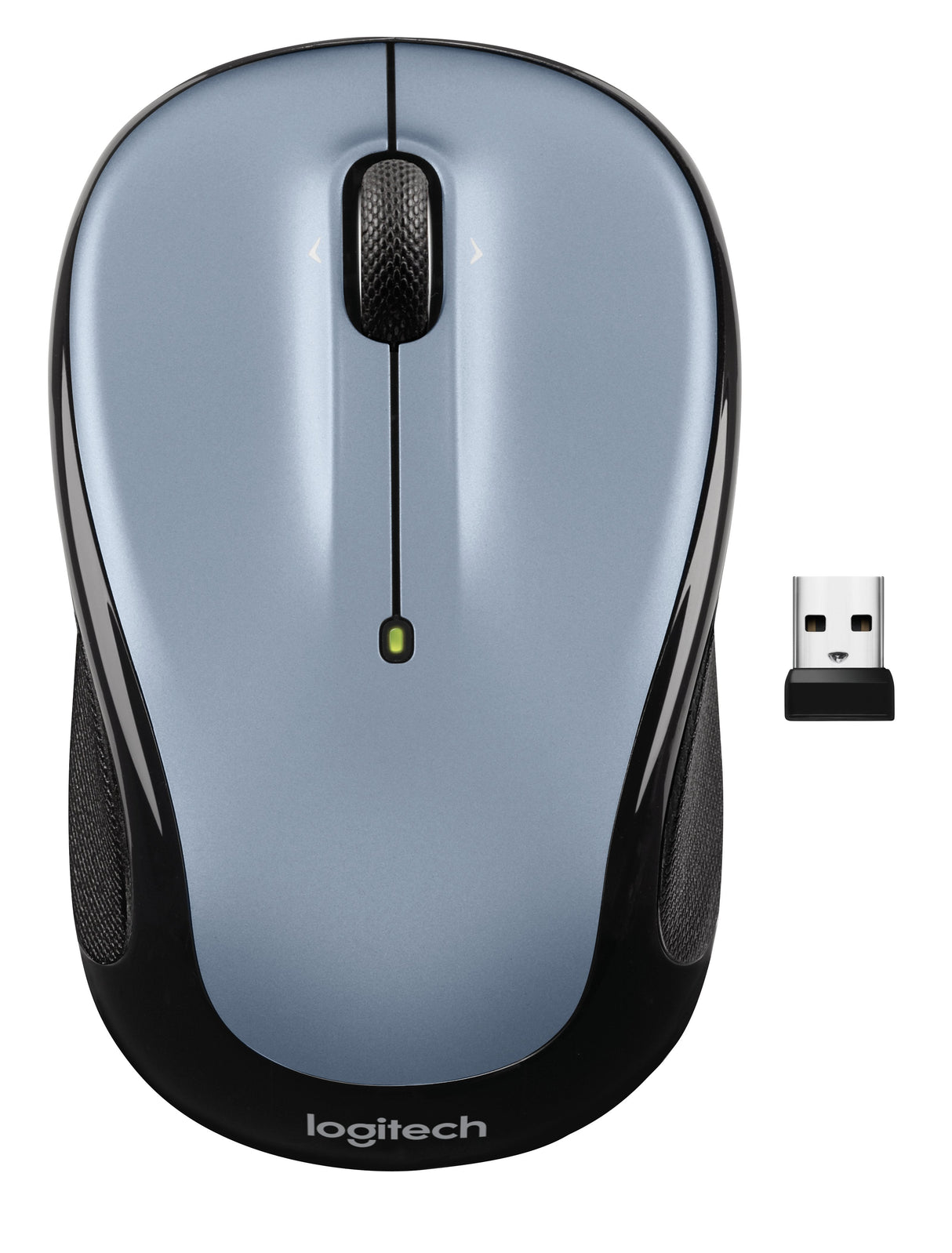 Logitech Ratón M325s Inalambrico Light Silver 910-006813