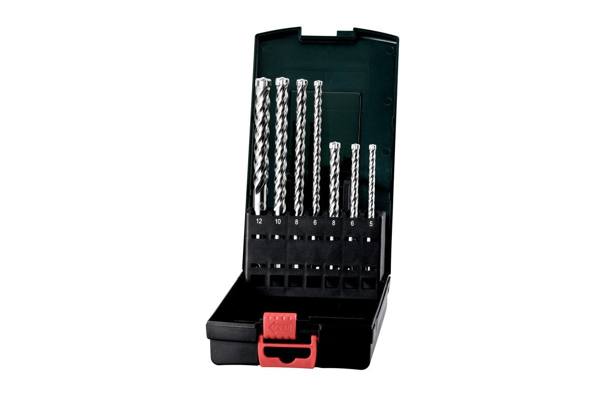 Juego De Brocas Metabo Sds-Plus P4p (4c) 7 Piezas.