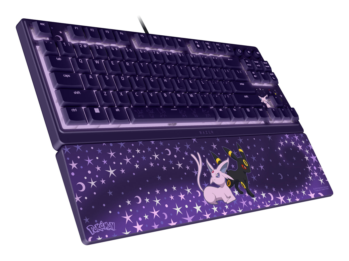 Razer Ornata V3 Tenkeyless Espeon & Umbreon Edition Teclado Juego Usb Púrpura