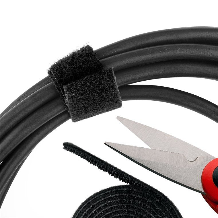 EAN 4040849703607 - Goobay 70360 organizador de cables Piso Soporte para cables Negro 1 pieza(s) imagen 4