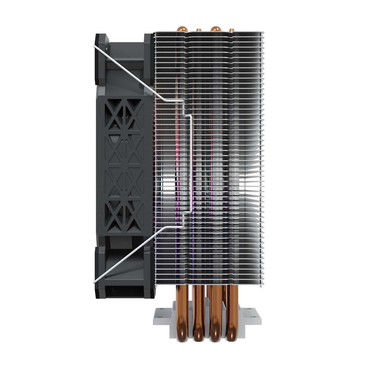 EAN 5901986048787 - Savio SAVGCOVORTEXX2ARGB sistema de refrigeración para ordenador Conjunto de chips Refrigerador de aire 1 imagen 5