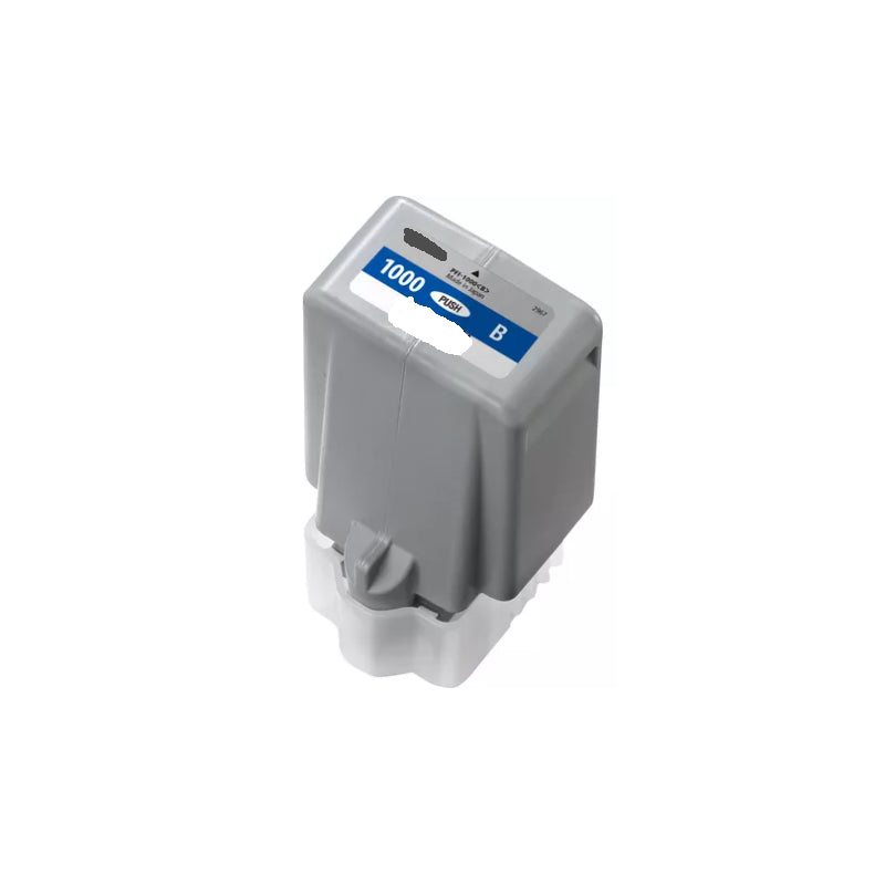 80ml Blue Pigmente Compatible Canon Imageprograf Pro-1000 0555c001 Pfi1000b