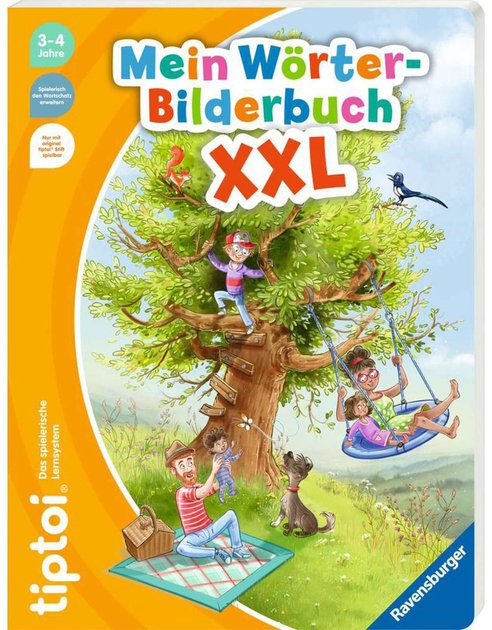 Ravensburger Tiptoi My Word Libro Ilustrado Xxl, Libro De Aprendizaje 49257