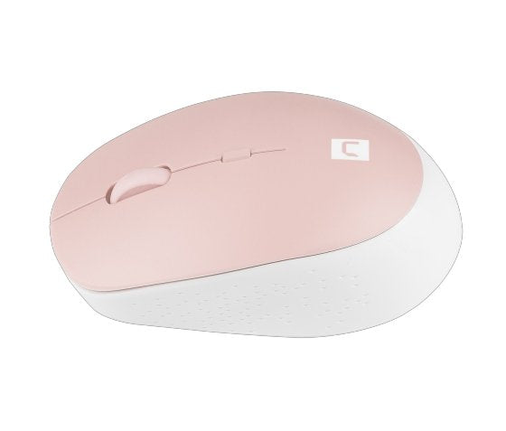 Raton Natec Harrier 2 Optico Inalambrico 1600dpi Bluetooth 5.1 Rosa/Blanco