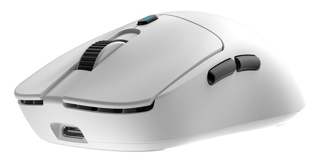 Coolbox Ratón Gaming W03 10000dpi Inalámbrico Rf+Bt Blanco