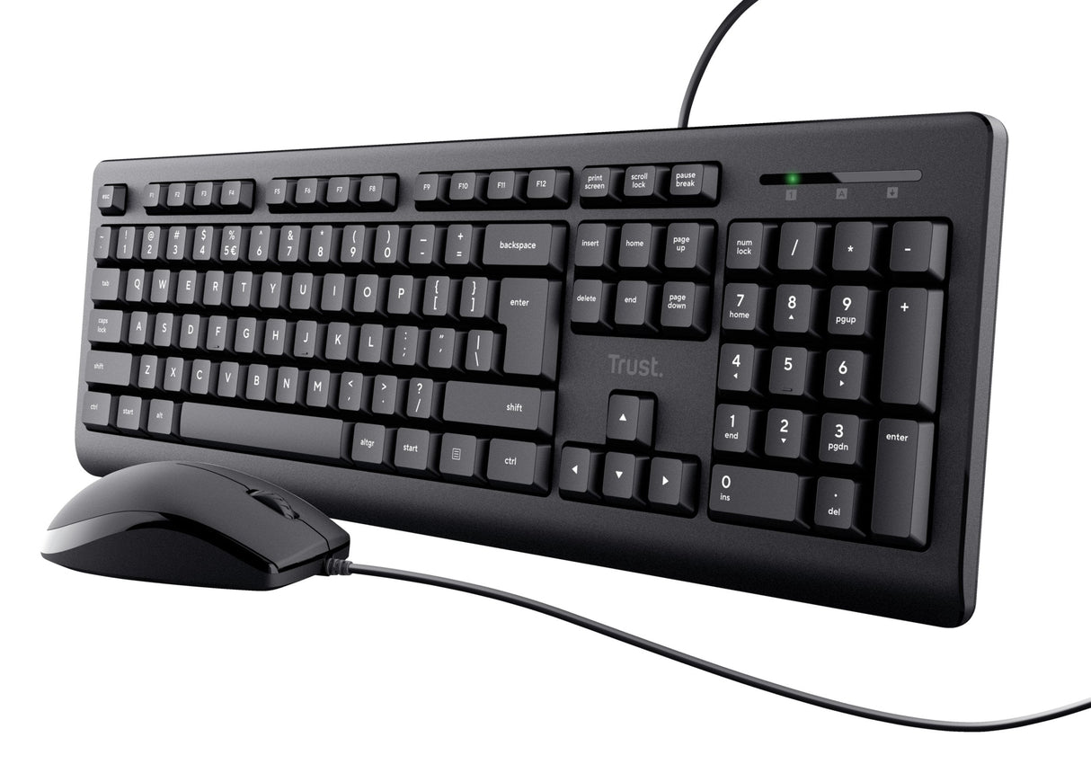 Teclado Y Ratón Trust Tkm-250