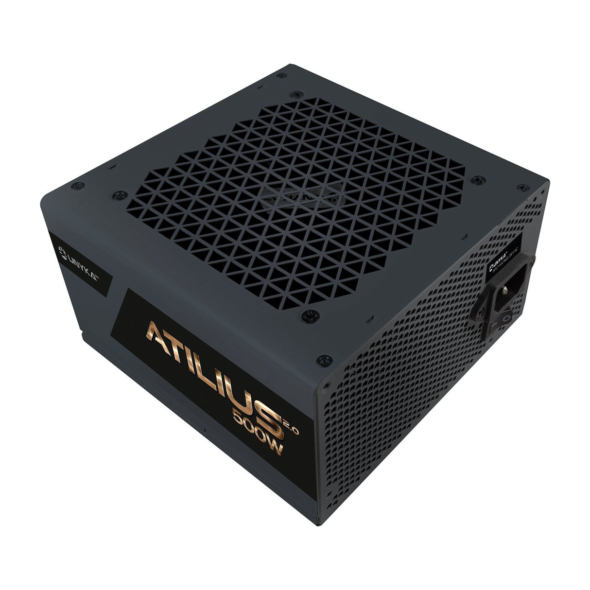 EAN 6974560220830 - UNYKAch ATX Atilius 2.0 Black 500W 80+ Bronze unidad de fuente de alimentación 20+4 pin ATX Negro imagen 1