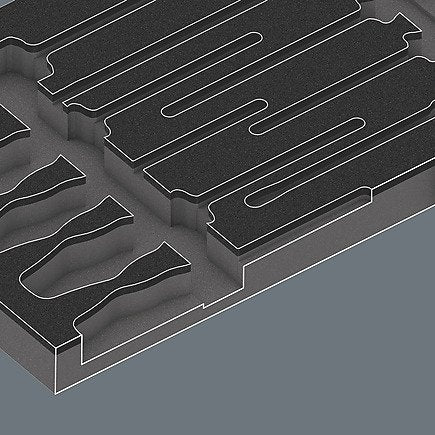 Destornillador Wera 05150101001 Negro/Gris