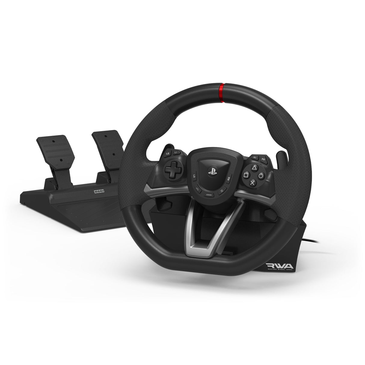 Volante + Pedales Hori Racing Wheel Apex Para Ps5, Ps4 Y Pc