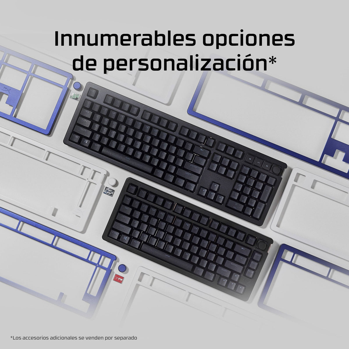 Hyperx Alloy Rise - Teclado - 100% - Full Size
