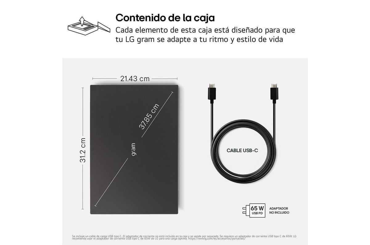 EAN 8806096879535 - LG Gram 14ZB90S-G.AX55BN ordenador portatil Intel Core Ultra 5 115U Portátil 35,6 cm (14") WUXGA 16 GB LP imagen 12