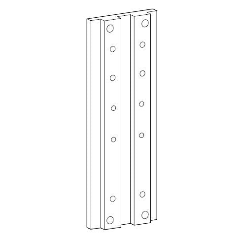 Kit De Montaje Ergotron Para Carril De Aluminio, Montaje/Montaje De Aluminio 97-091