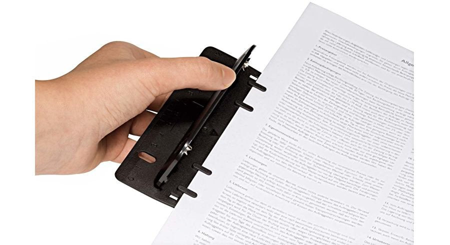 Wedo 67 801 Perforador De Papel Negro