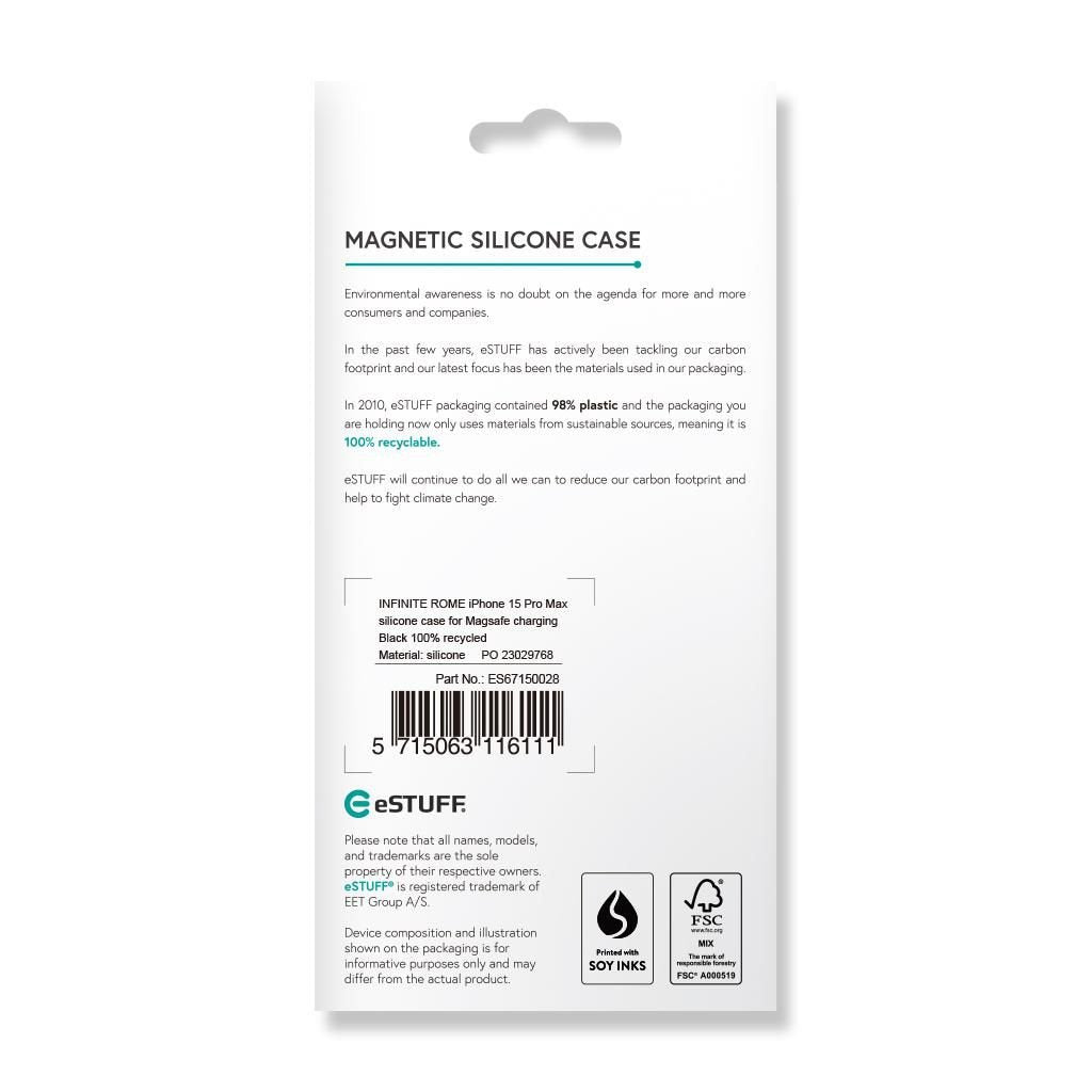 EAN 5715063264270 - eSTUFF ES67150036-BULK funda para teléfono móvil 15,5 cm (6.1") Negro imagen 9