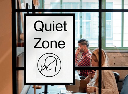 Nobo Pack De 2 Marcos Autoadhesivos Magneticos En Formato A3 - Colocacion En Vertical U Horizontal - Marco De Color