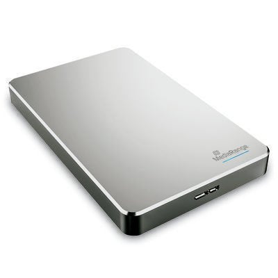 Mediarange Hdd Extern 2tb Usb 3.0 Hdd 2tb Plata