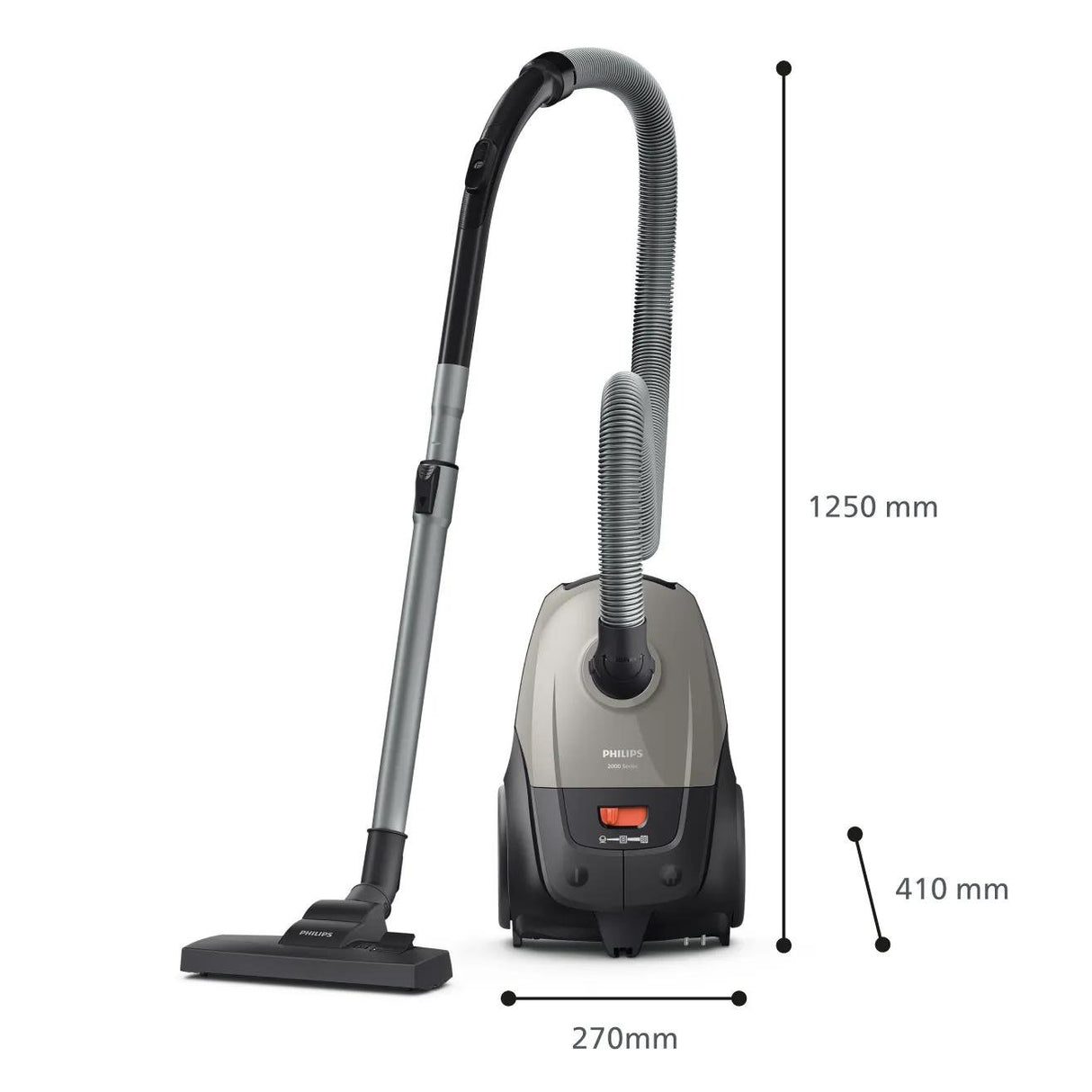 EAN 8720389068591 - Philips 2000 series XD2152/12 aspiradora 3 L Aspiradora cilíndrica Secar 850 W Bolsa para el polvo imagen 5