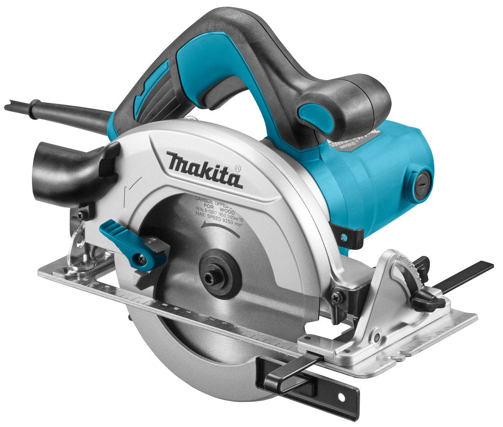 Makita Hs6601 Sierra Circular Portátil Negro, Azul 16,5 Cm 5200 Rpm 1050 W