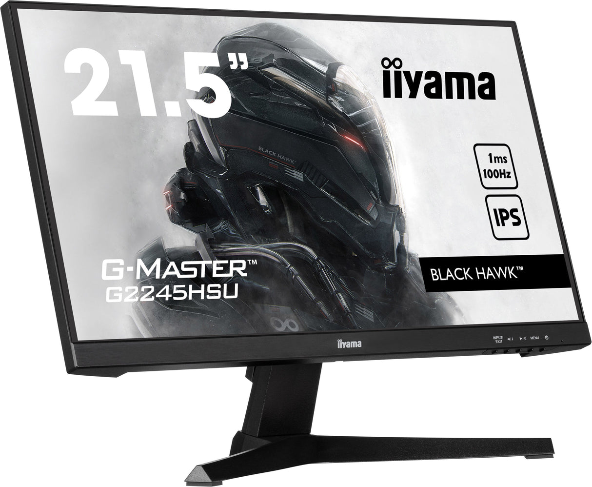 Iiyama 54.5cm 21.5" G2245hsu-B2 16:9 Hdmi+Dp+2xusb Ips