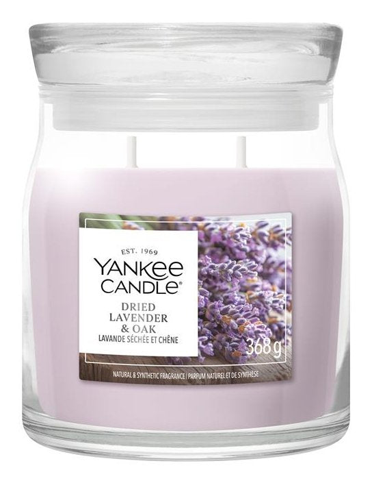 Swieca Srednia Dried Lavender & Oak Yankee