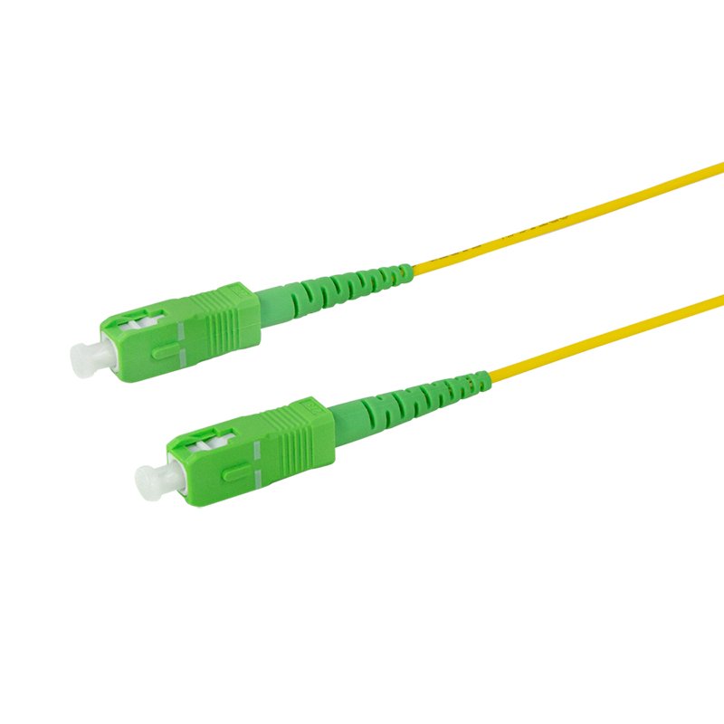 Logilink Fiber Simplex Patch Cord, Os2 Sm G.657.A2, Sc Apc To Sc Apc, 2 M