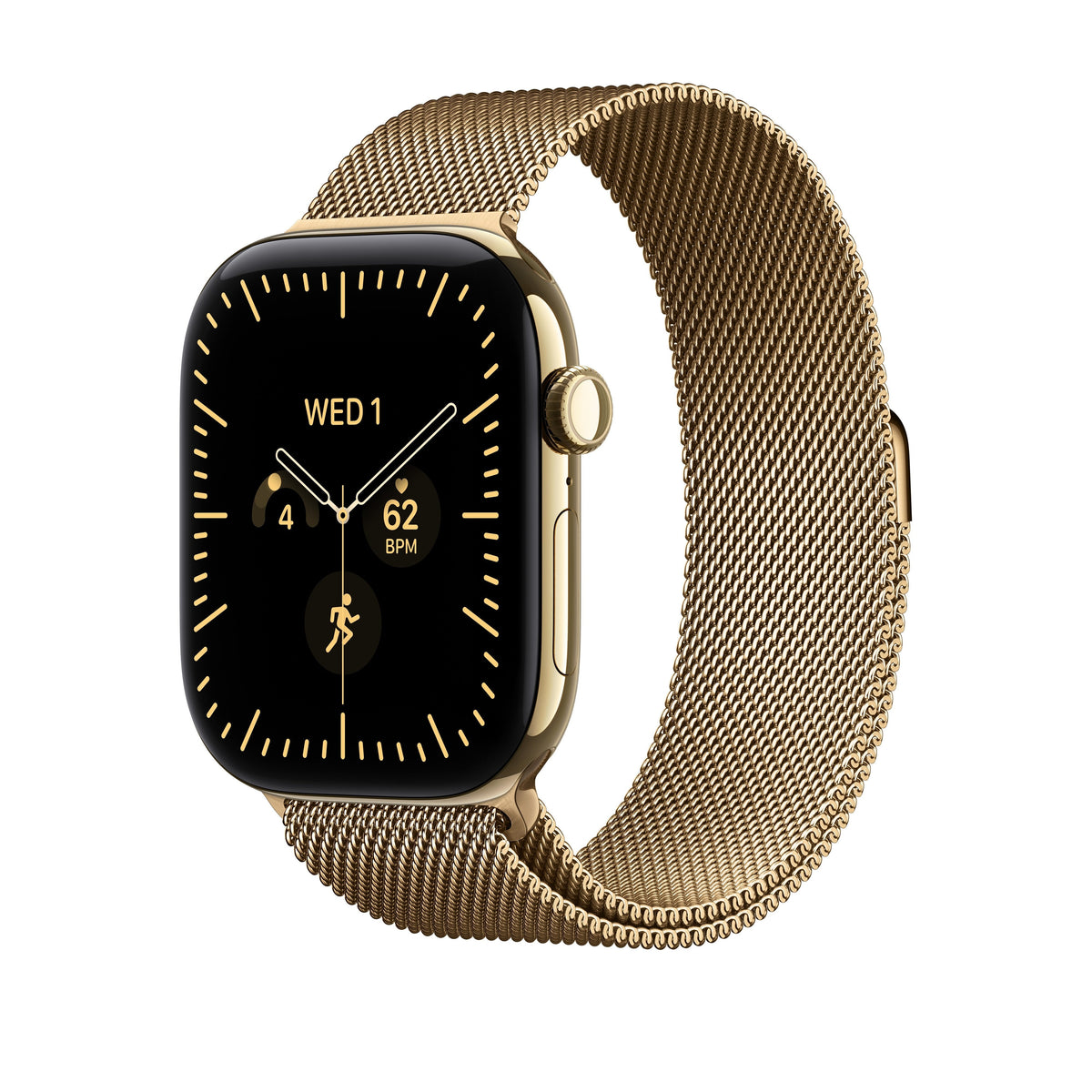 46mm Radiant Gold Milanese