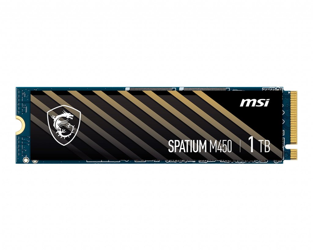 EAN 4711377022484 - MSI SPATIUM M450 PCIe 4.0 NVMe M.2 1TB PCI Express 4.0 3D NAND imagen 2