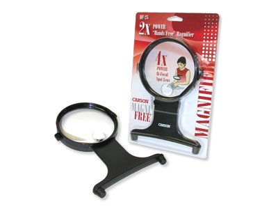 EAN 0750668006974 - Carson HF-25 lente de aumento y lupa 2x Negro imagen 2