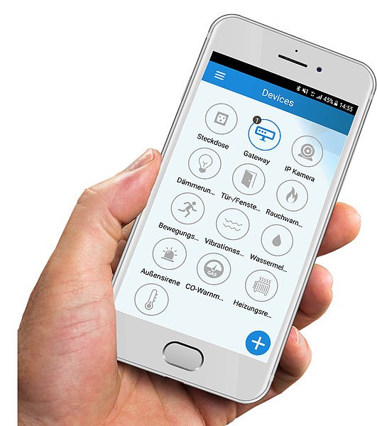 Sistema De Alarma Olympia Prohome 8700 Wlan/Gsm, Blanco