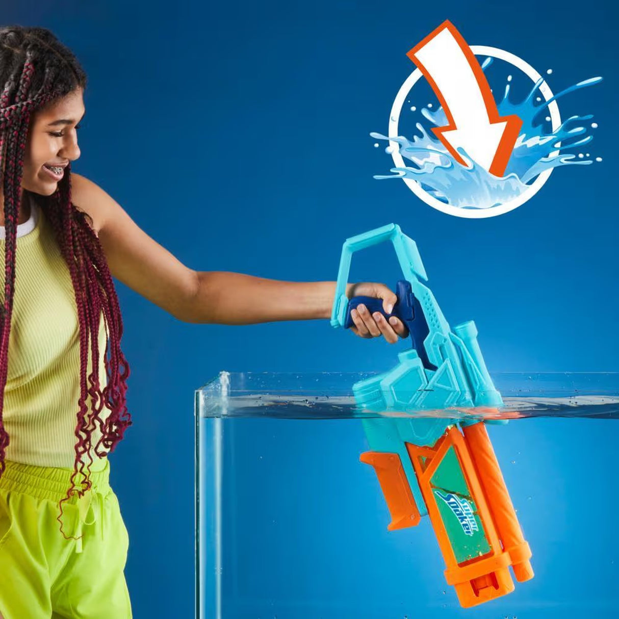 EAN 5010996279750 - Nerf Super Soaker Mega Dunk-Fill 1005 ml imagen 7