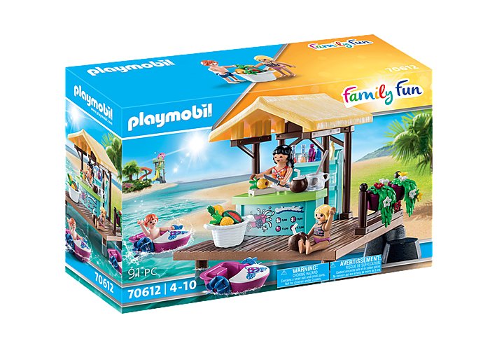Playmobil 70612 Family Fun: Alquiler De Barcas A Pedales Con Bar De Zumos