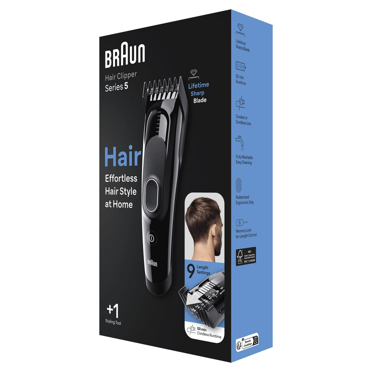 EAN 4210201448679 - Braun HC5310 Negro 9 Níquel-metal hidruro (NiMH) imagen 4