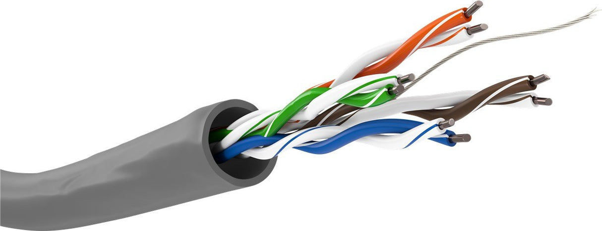 EAN 4040849687105 - Goobay 68710 cable de red Gris 100 m Cat5e U/UTP (UTP) imagen 1