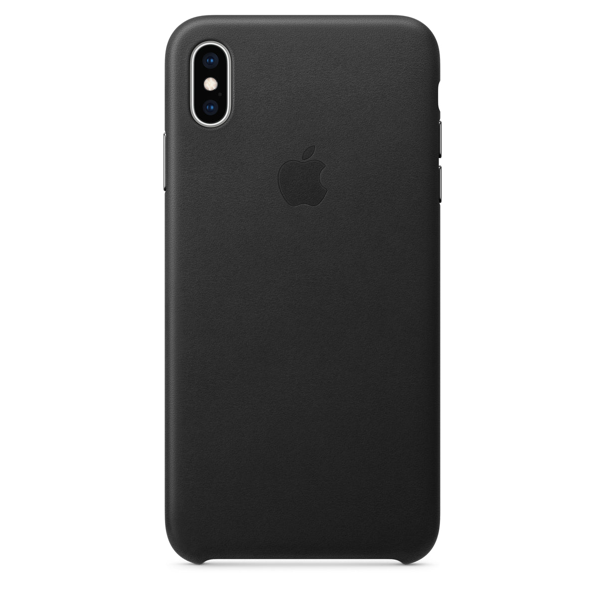 Apple Iphone Xs Max Leather Case - Black