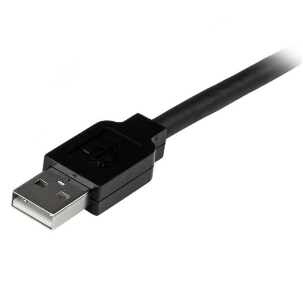 EAN 0065030856249 - StarTech.com USB2AAEXT5M cable USB USB 2.0 5 m USB A Negro imagen 3