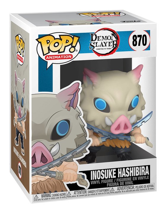 Funko Pop Animacion Demon Slayer Kimetsu No Yaiba Inosuke Hashibira 49011 (Preorder Reserva Ya)