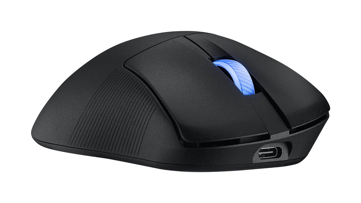 EAN 4711387394571 - ASUS ROG Keris II Ace Wireless AimPoint Black ratón Juego mano derecha RF Wireless + Bluetooth + USB Type imagen 6