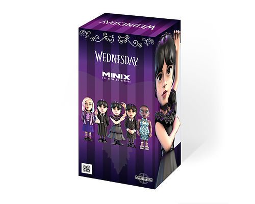 Figura Minix Miercoles Baile Miercoles 12cm
