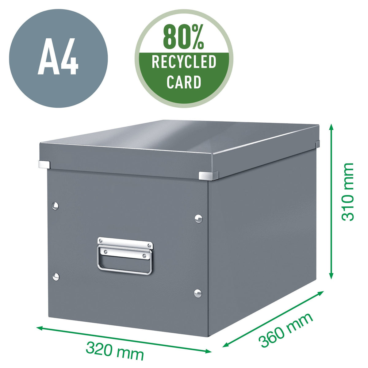 Esselte Leitz Click & Store Cube Large - Caja De Almacenamiento